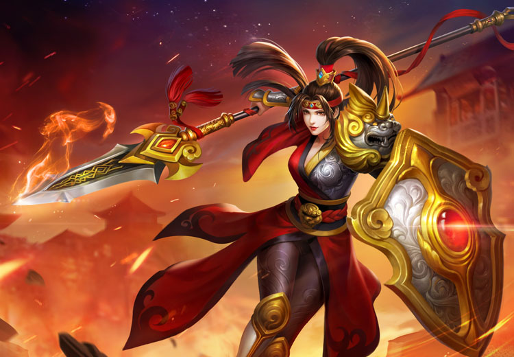 巾帼女将花木兰,冲锋陷阵无人能挡!